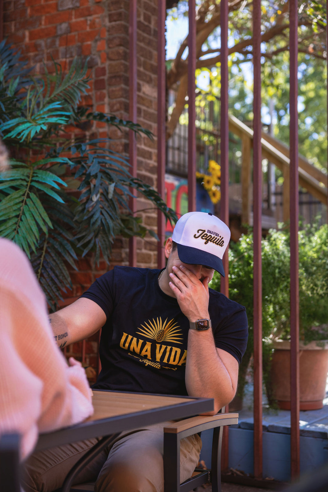 Una Vida “La Flama Blanca” SnapBack Hat
